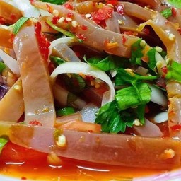 ยำหมึกกรอบ