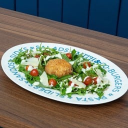 เค้กปูและสลัดร็อกเก็ต