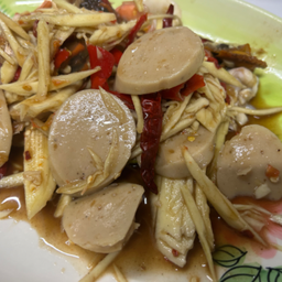 ตำมะม่วงหมูยอ