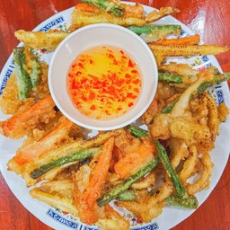 ผักทอดเจ (มังสวิรัติทานได้)