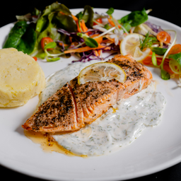 Salmon steak