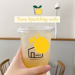 Yuzu Sparking Soda ⭐️✨ สดชื่นที่สุด