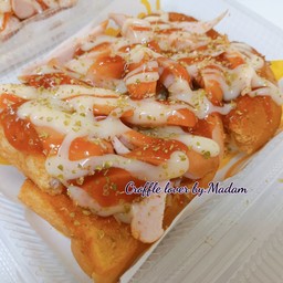 ปัง พิซซ่าไส้กรอกไก่