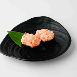 ข้าวปั้นหน้าสลัดปูอัด2ชิ้น