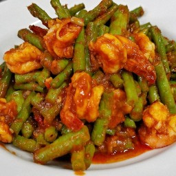 พริกแกงไก่กับข้าว