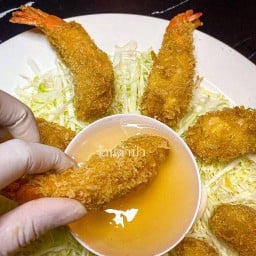 กุ้งซุปแป้งทอด