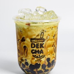 ชาเขียวนมไข่มุกลาวา