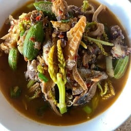 แกงดอกหมากปู้