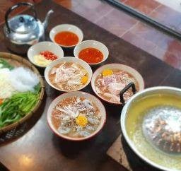 หมูกระทะชุดใหญ่(เนื้อหมู+สามชั้น)