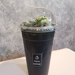 ชาเขียวมะนาว (greentea  Lemon) แก้วใหญ่ 22 oz.