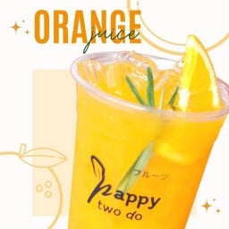 น้ำส้มคั้นสด 100% orange juice #204