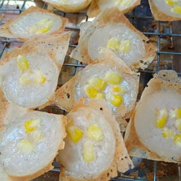 ขนมครก หน้าข้าวโพด