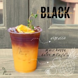 black happy detox เอสเปรสโซxน้ำสกัดเย็น สูตร 07 #202