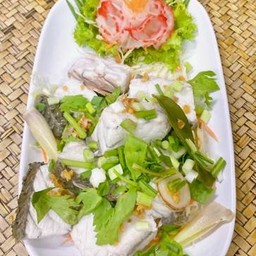 ปลากะพงลวกจิ้ม