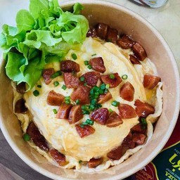 ข้าวไข่ข้นกุนเชียง