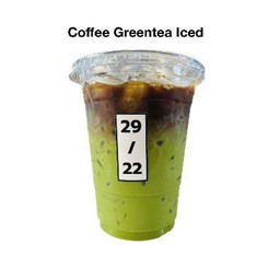 Coffee Greentea Iced (กาแฟชาเขียว)