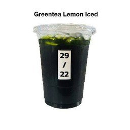 Greentea Lemon Iced (ชาเขียวมะนาว)