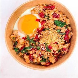 ข้าวกระเพราไข่(ตือลอ)