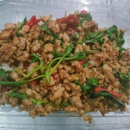 ข้าวกะเพราหมูสับ