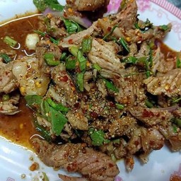ลาบเนื้อเปื่อย