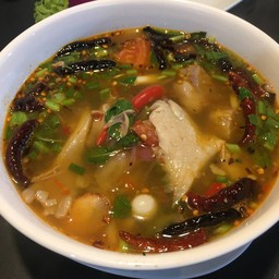 ต้มแซ่บกระดูกอ่อนหมู