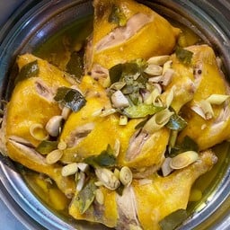 ไก่นึ่งสมุนไพร