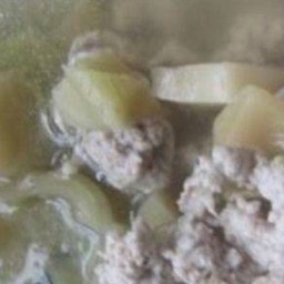 ต้มผักกาดดองกระป๋องหมูสับ(น้ำแกงปรุงไว้แล้วไม่ปรุงใหม่ค่ะ