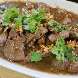 ตับผัดกระเทียมพริกไทย