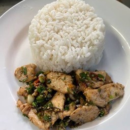 คั่วพริกเกลือ ไก่