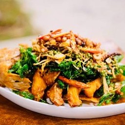 ปลาทับทิมทอดสมุนไพร