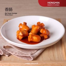 ไส้กรอกเวียนนาซอสเหล้าแดง