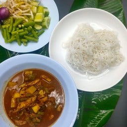 ขนมจีนแกงไตปลา