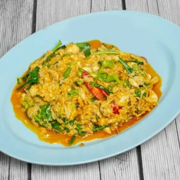 เนื้อปูผัดผงกะหรี่