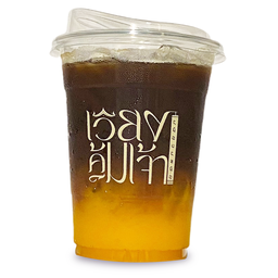 อเมริกาโน่+น้ำส้ม(เย็น)