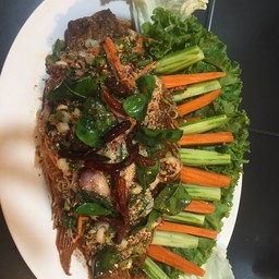 น้ำตกปลาทับทิม