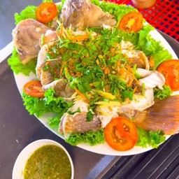 ปลาทับทิมลวกจิ้ม