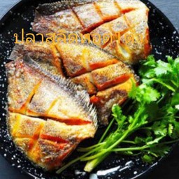 ปลาสลิดทอด1ตัว