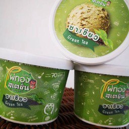 ไอศกรีมรสชาเขียว