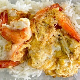 ข้าวไข่ข้นกุ้ง