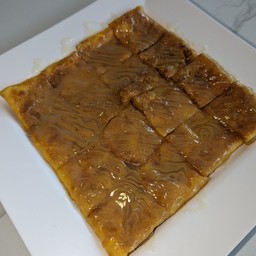 โรตีไข่ข้าวโพด+เนยถั่ว