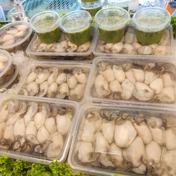 หอยนางรมทรงเครื่อง(ชุดใหญ่) หอยใหญ่sizeจัมโบ้