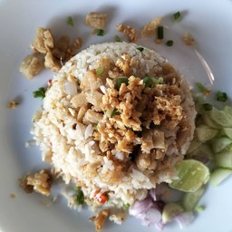 ข้าวผัดกากหมู