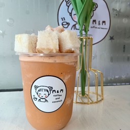 M&M coffee and coconut