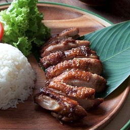 ข้าวหมูย่างเวียดนาม RoastPorkRice