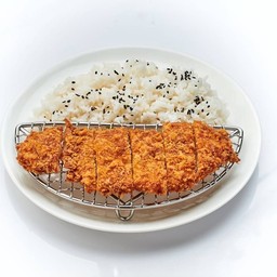 ข้าวหน้าไก่ทอด