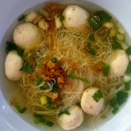 หมี่ลูกชิ้นหมูน้ำใส/รวมทุกอย่ง