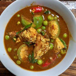 แกงพริกปลากะพง