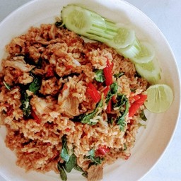 ข้าวผัดต้มยำแซ่บๆ