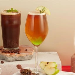 Green apple Earl gray Tea