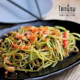 ผักบุ้งผัดเคย